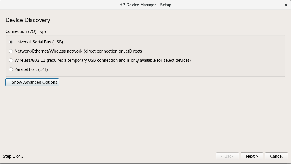 HPLIP Graphic Tools