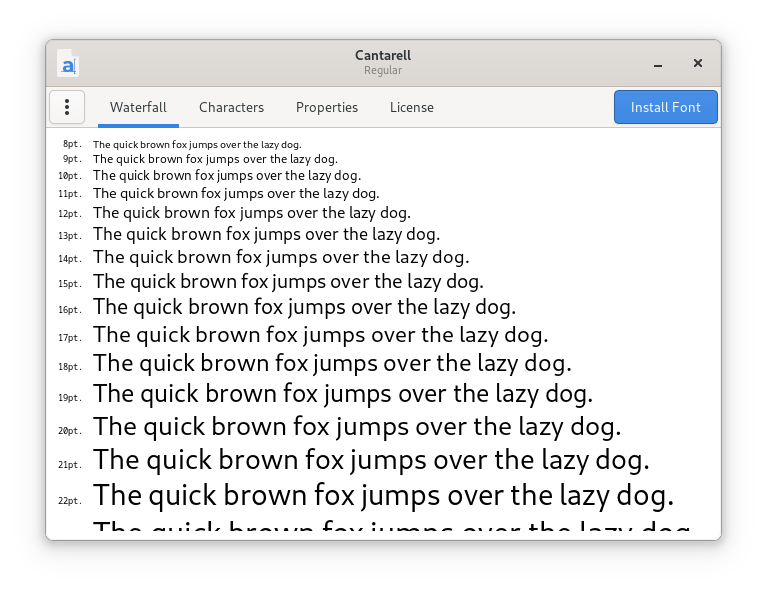 Font Viewer