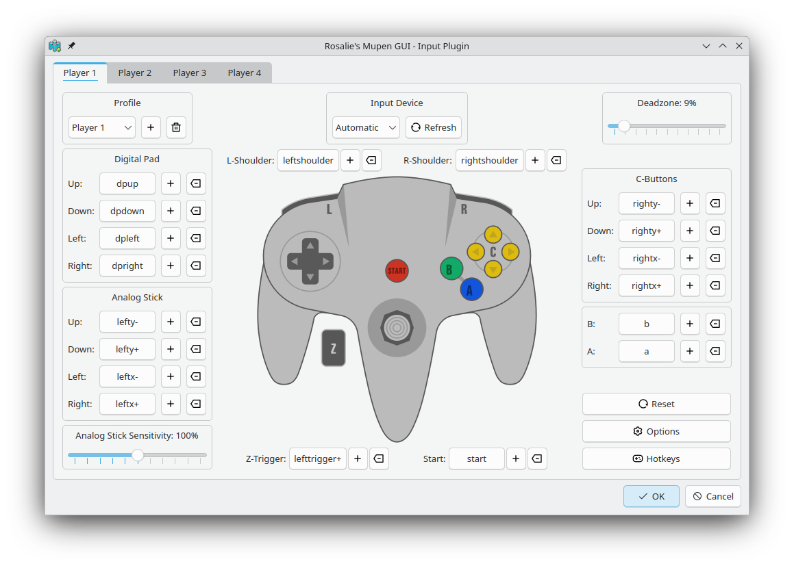 Rosalie's Mupen GUI