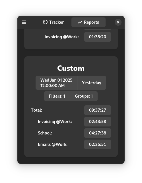 Time Tracker