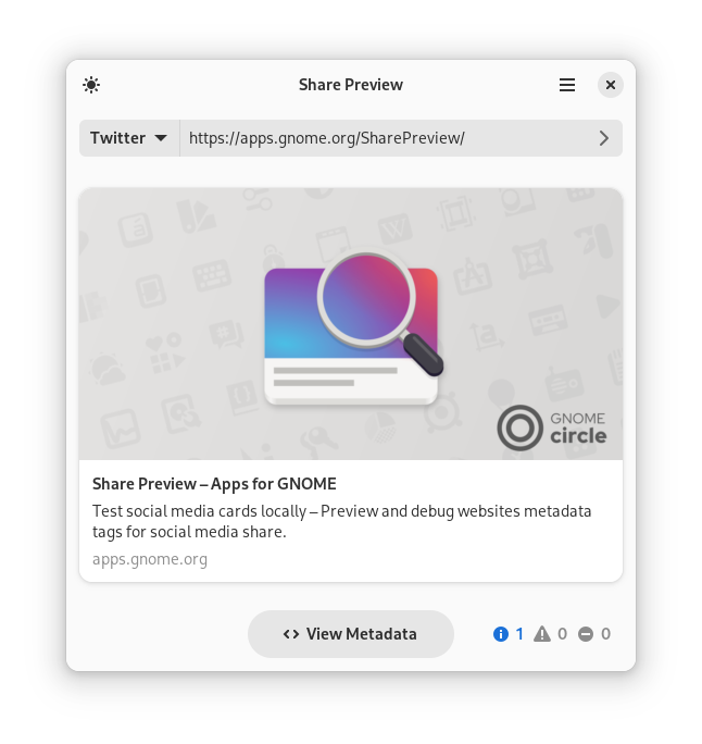 Share Preview