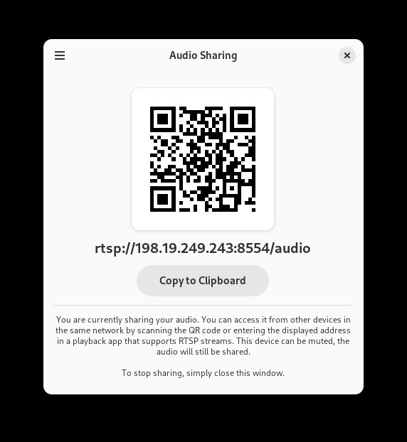 Audio Sharing