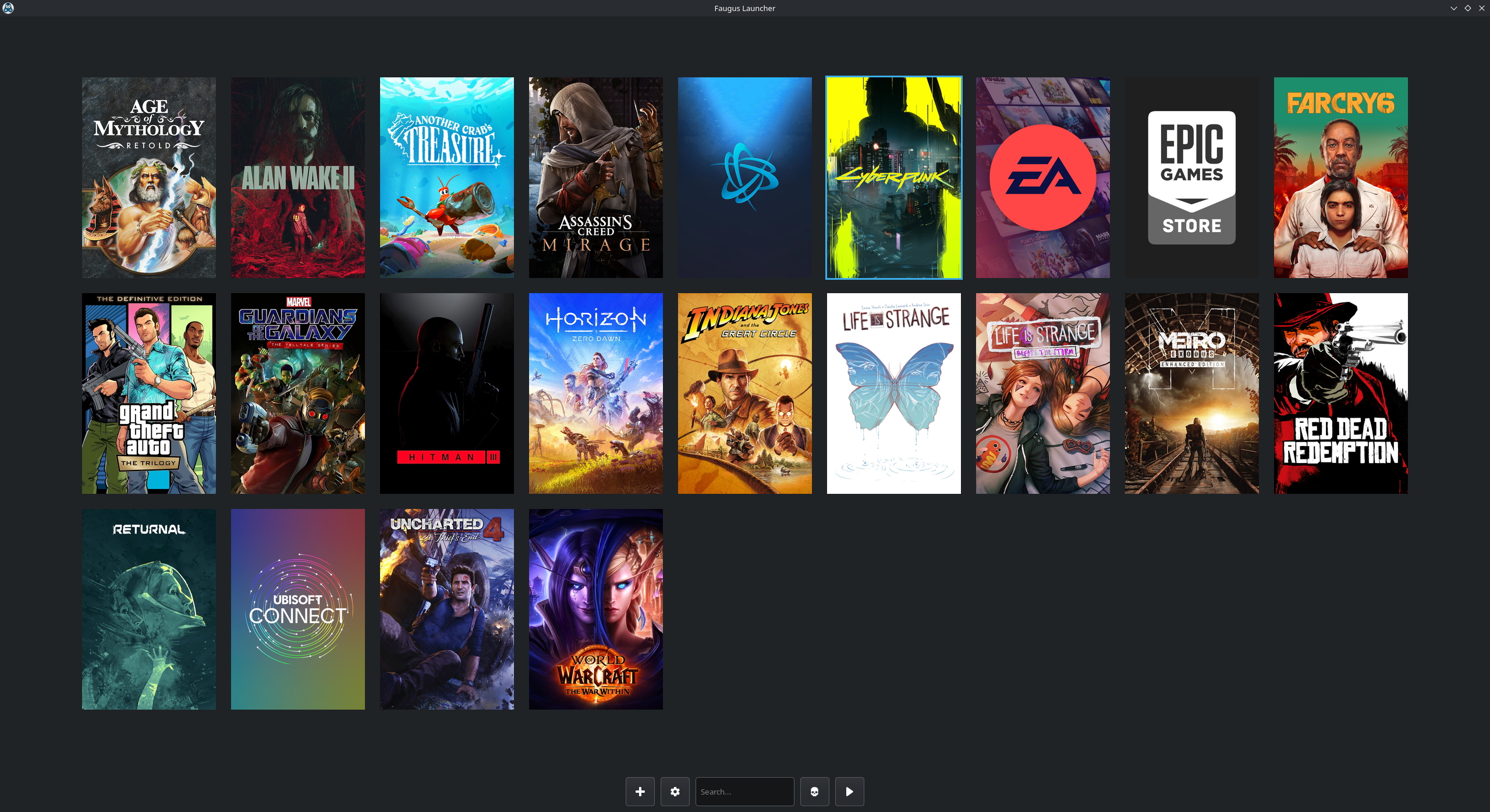 Faugus Launcher