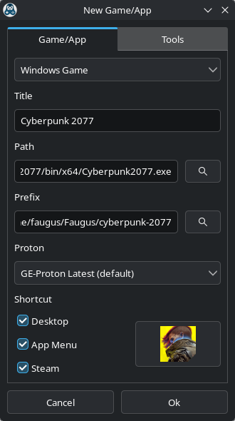 Faugus Launcher