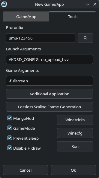 Faugus Launcher