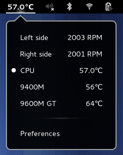Hardware Sensors Indicator