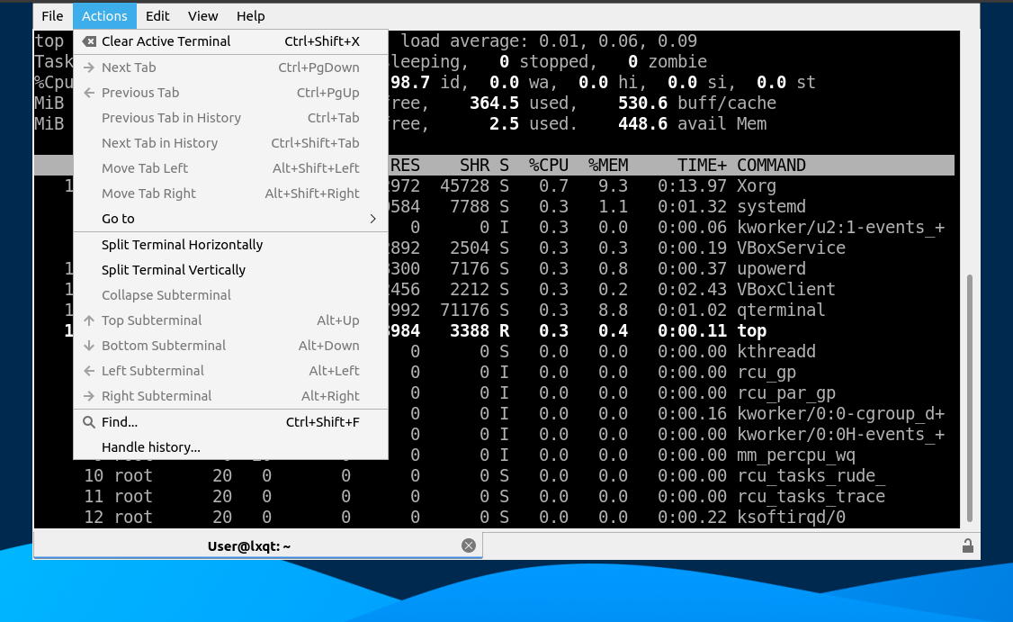 QTerminal
