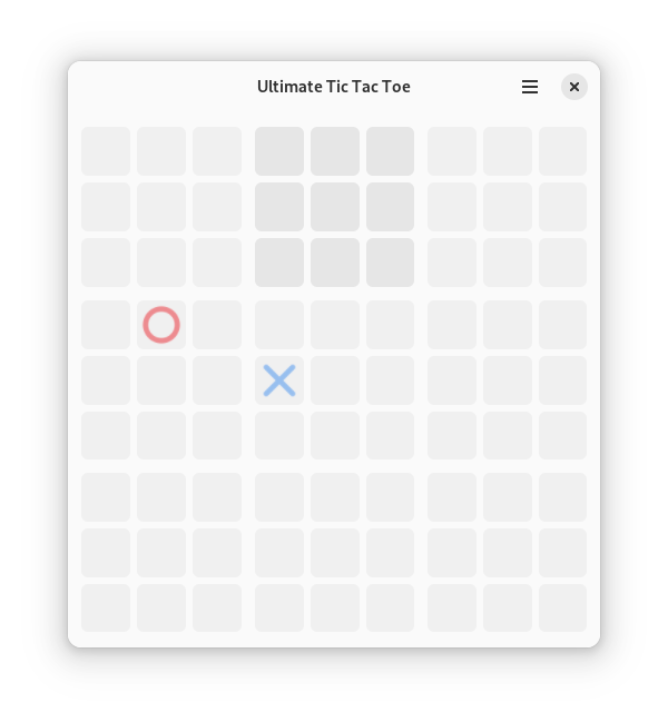 Ultimate Tic Tac Toe