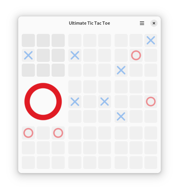 Ultimate Tic Tac Toe