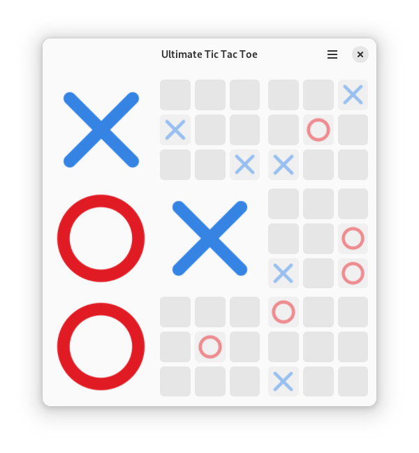 Ultimate Tic Tac Toe