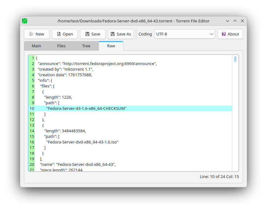 Torrent File Editor