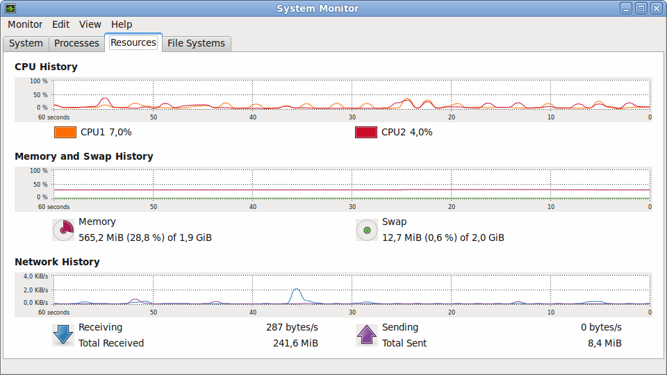 MATE System Monitor