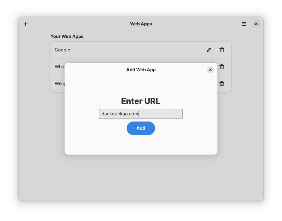 Web Apps