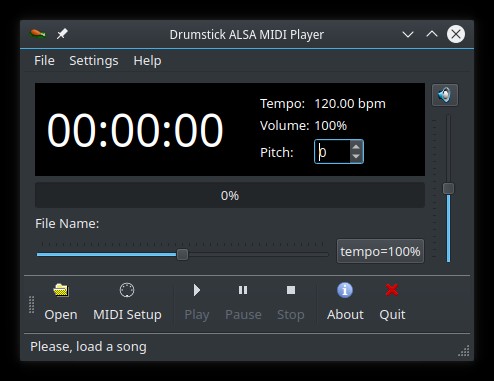 drumstick-guiplayer