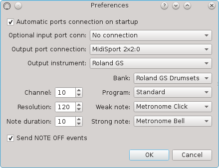 Drumstick Metronome