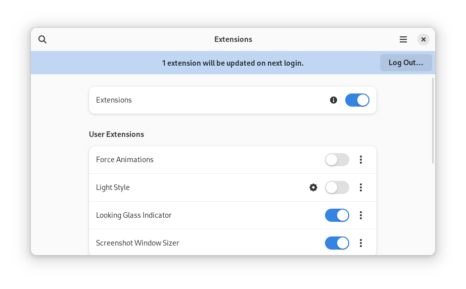 Extensions