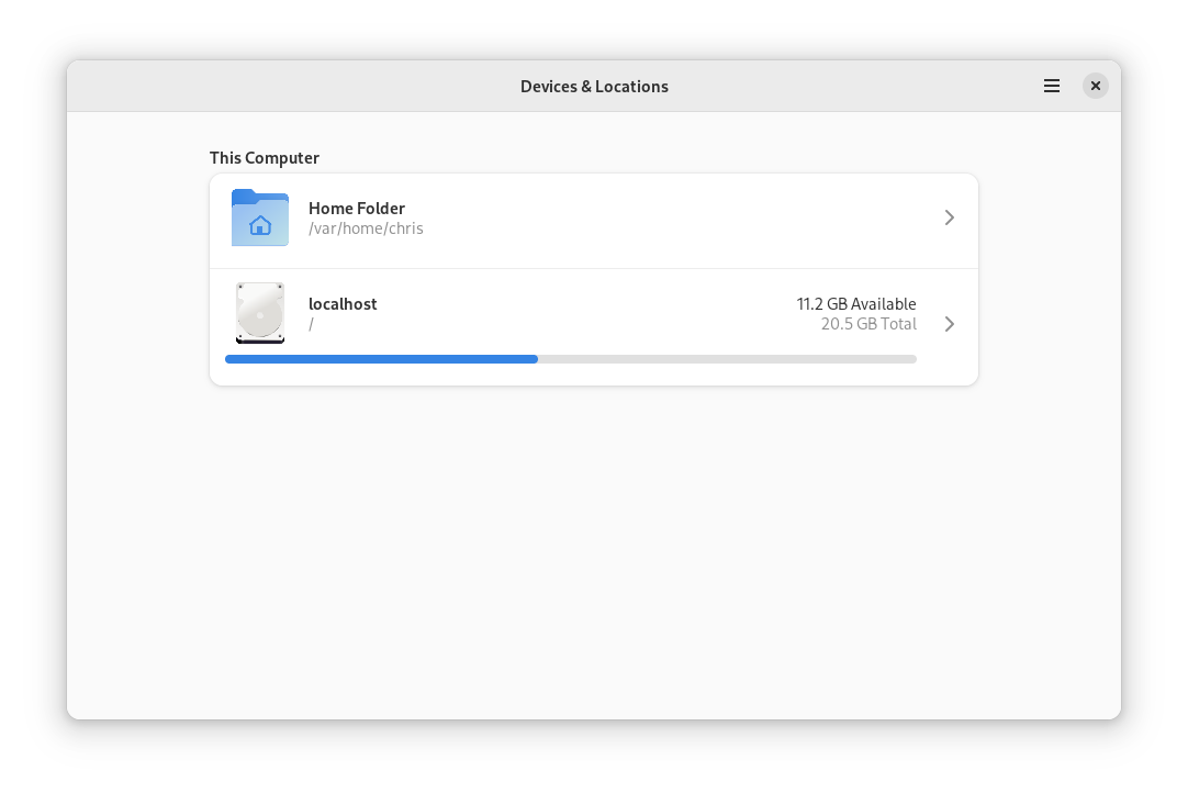 Disk Usage Analyzer