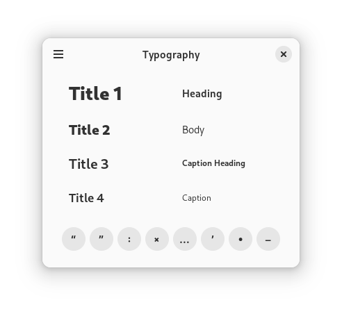Typography