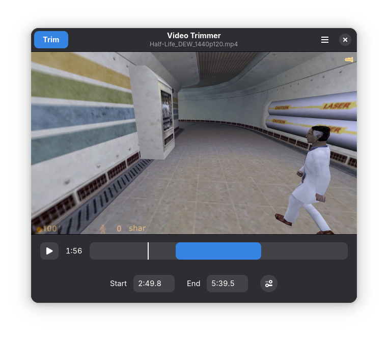 Video Trimmer
