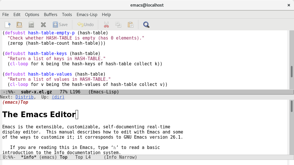 GNU Emacs