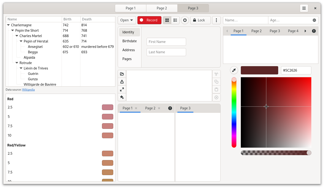 GTK Widget Factory