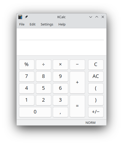 KCalc