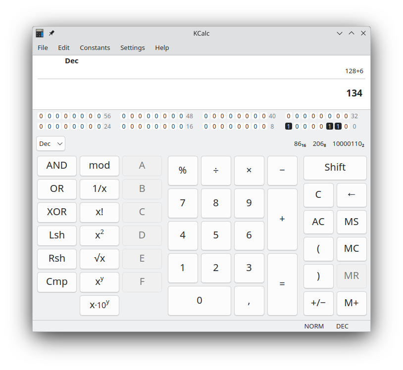 KCalc