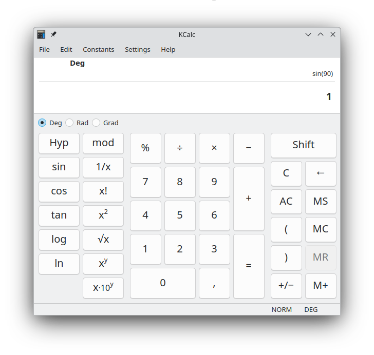 KCalc
