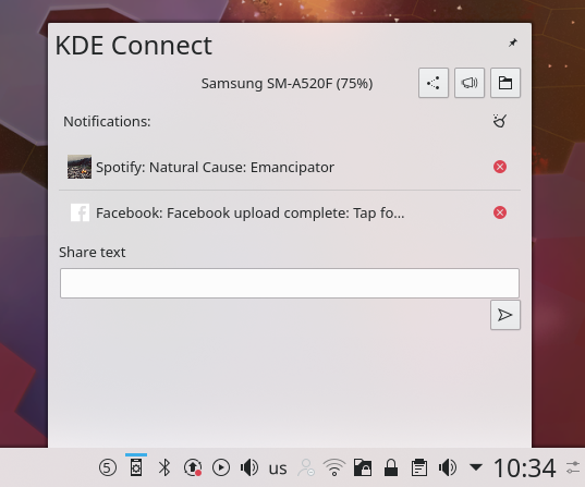 KDE Connect
