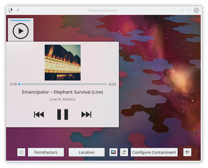 Plasmoid Viewer