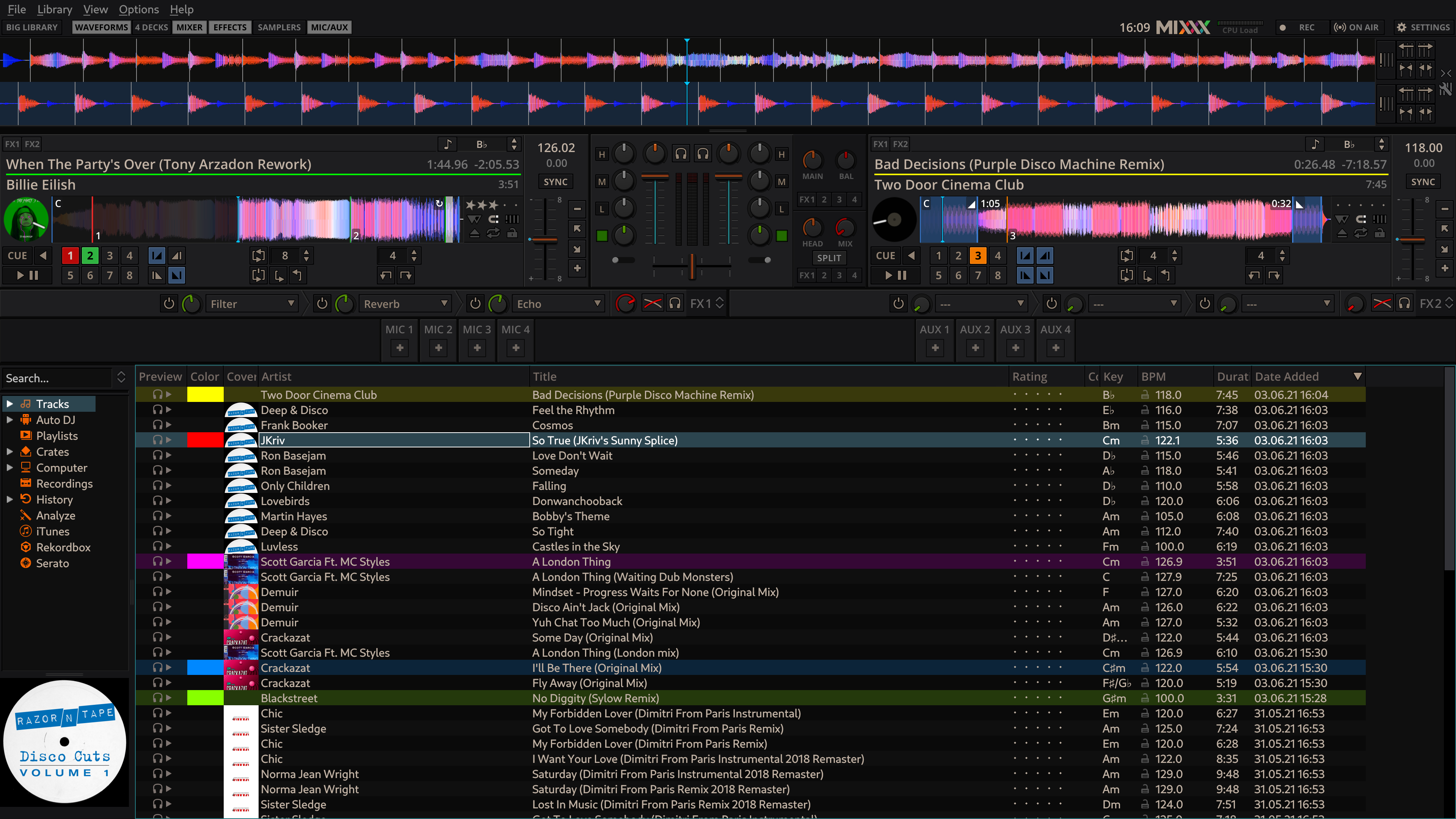 Mixxx DJ Software