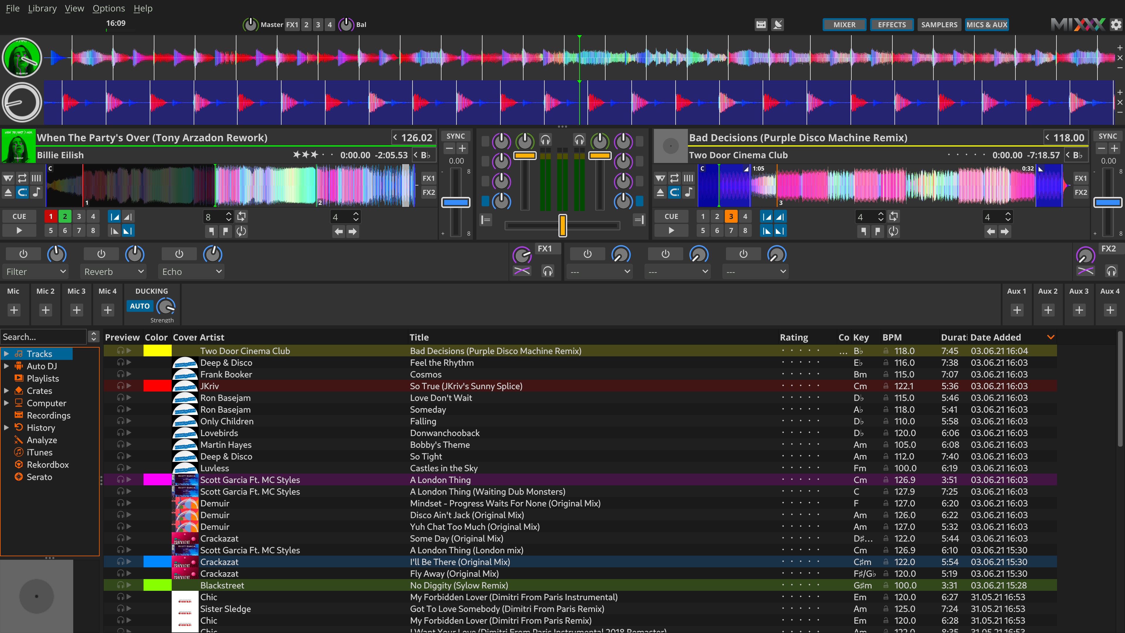 Mixxx DJ Software