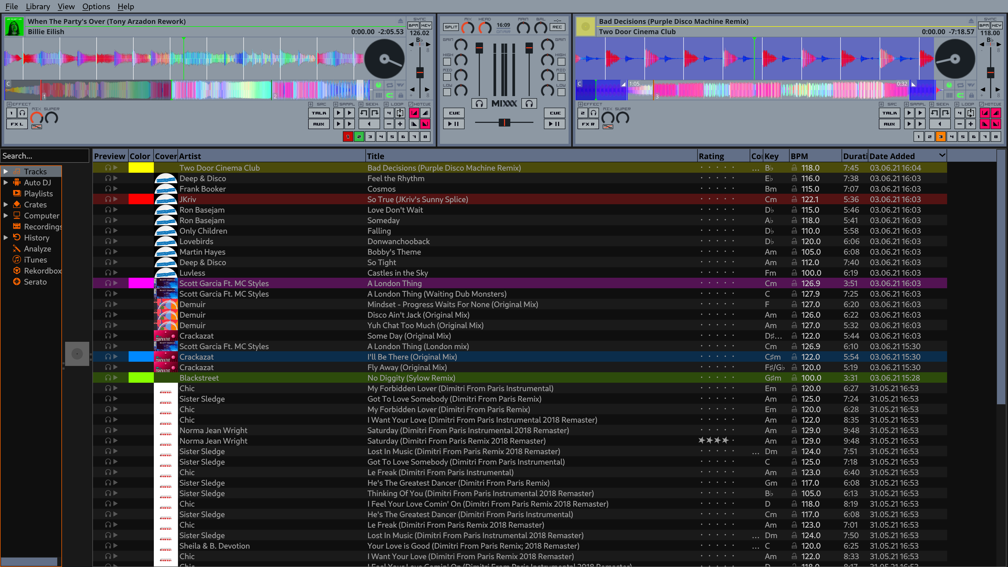 Mixxx DJ Software