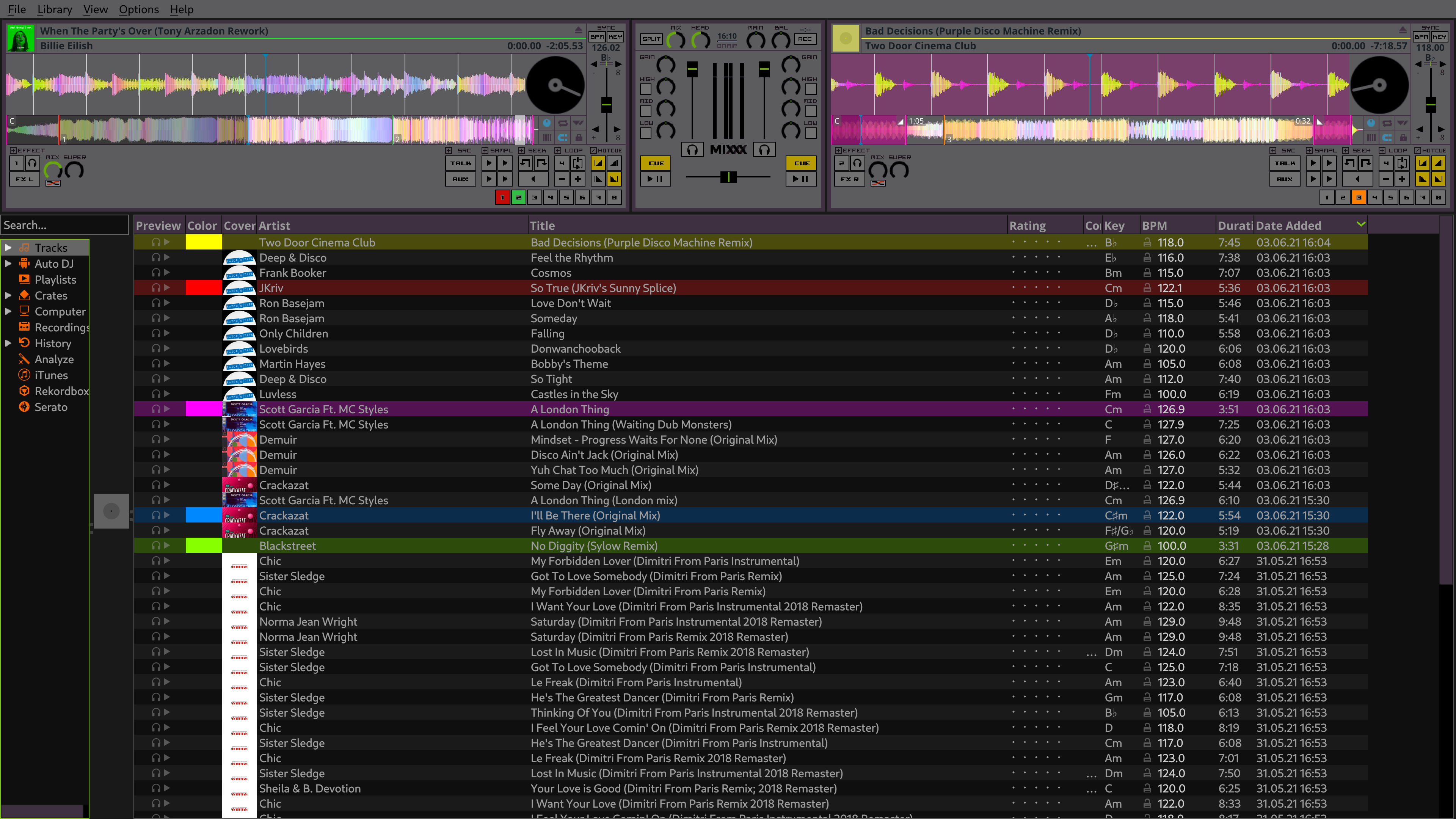 Mixxx DJ Software