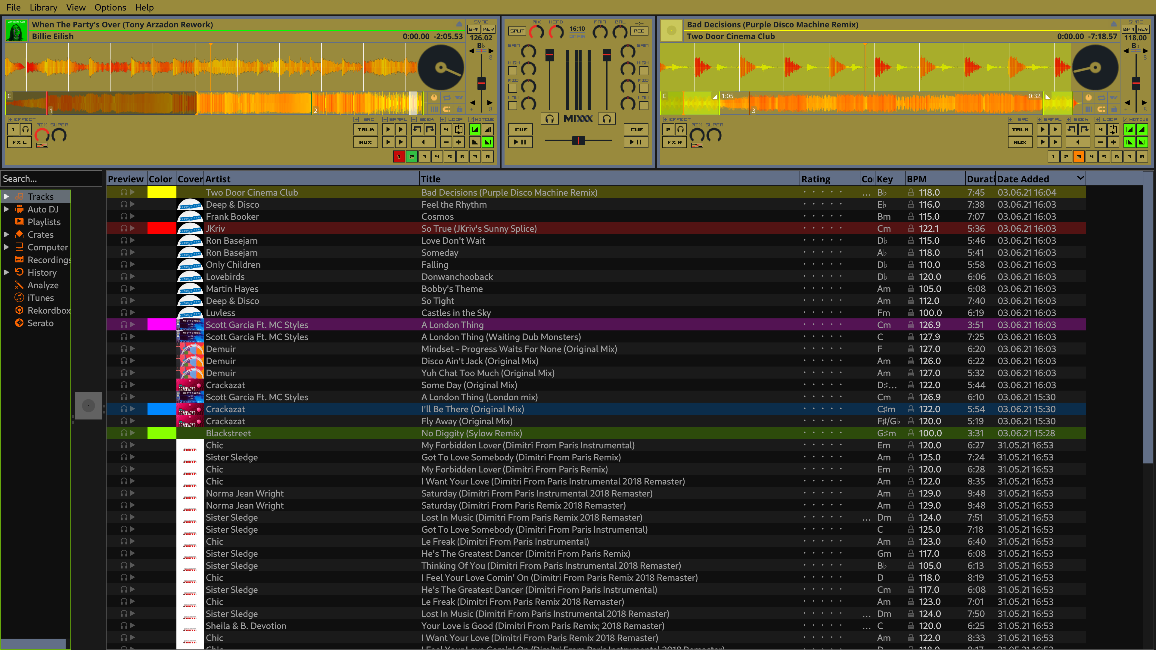 Mixxx DJ Software