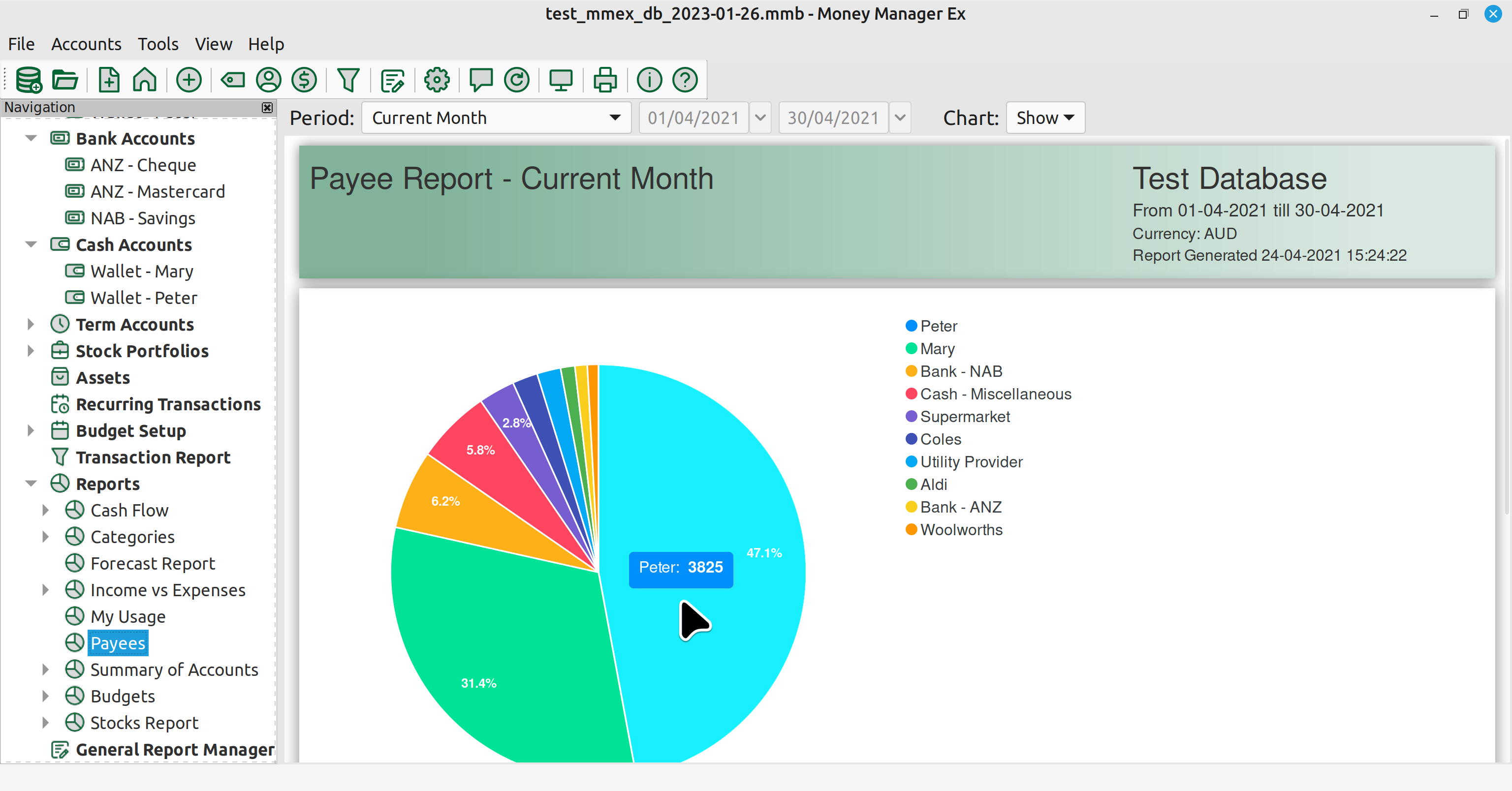 MMEX Money Manager
