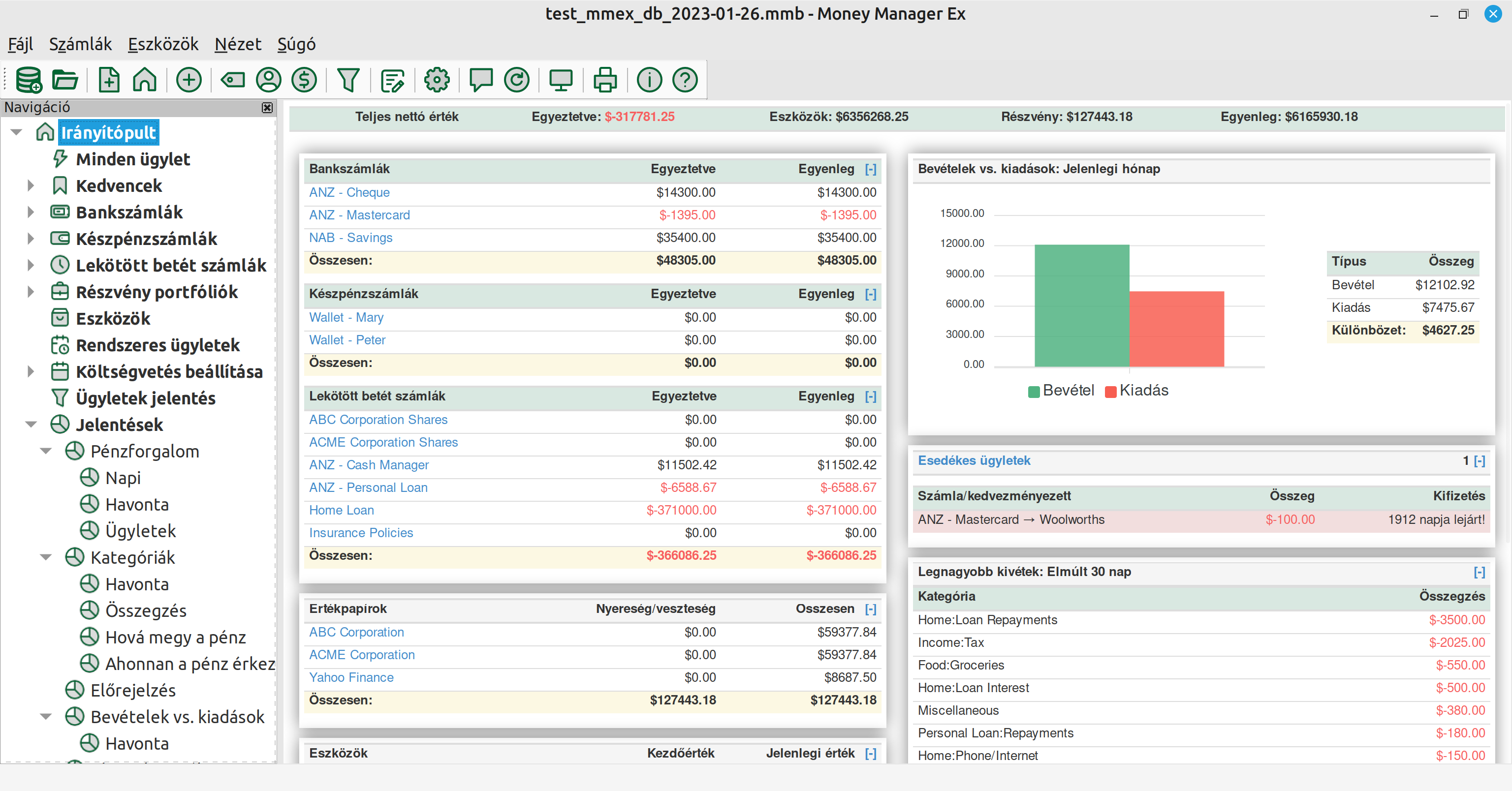 MMEX Money Manager