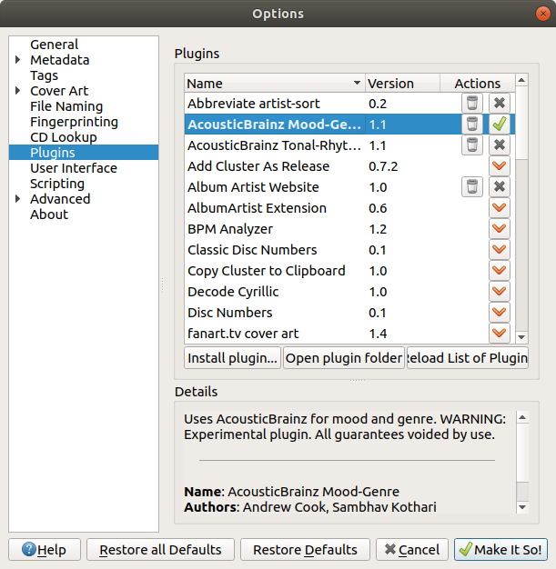 MusicBrainz Picard