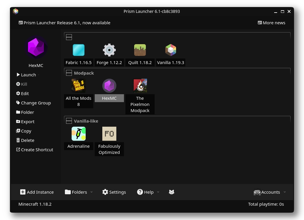 Prism Launcher