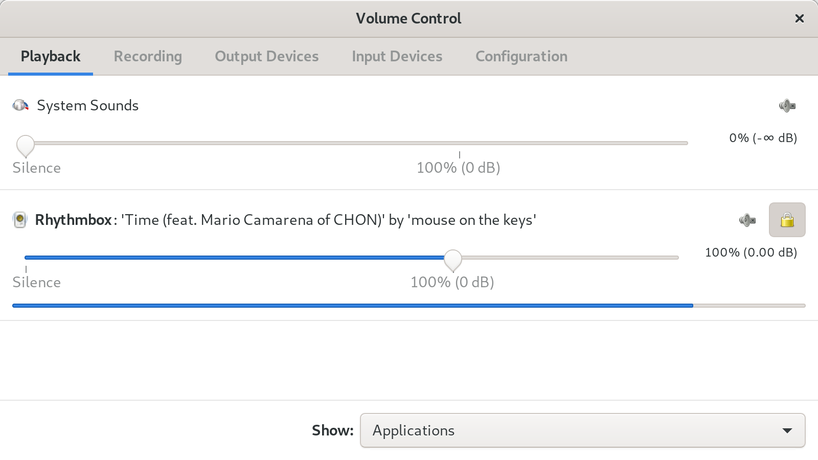 Volume Control