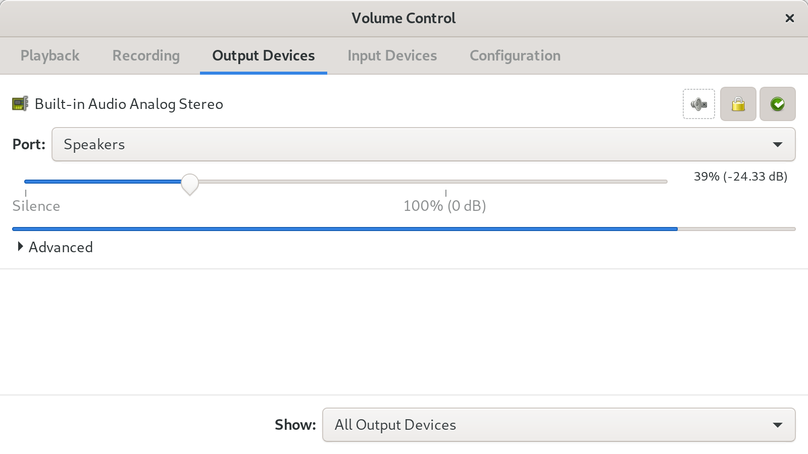 Volume Control