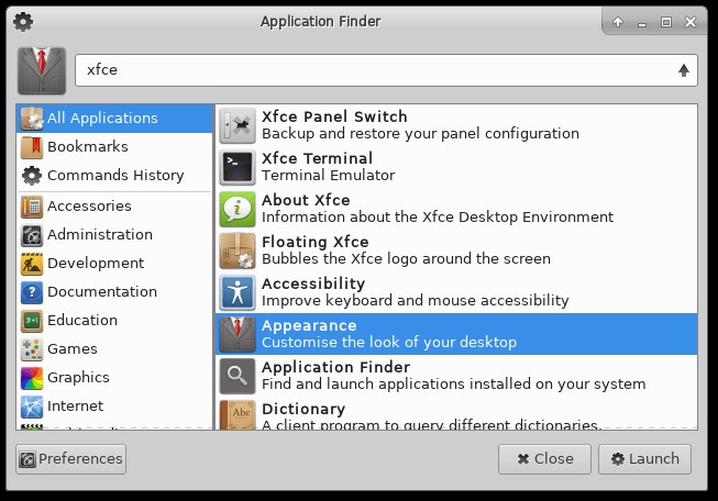 Application Finder