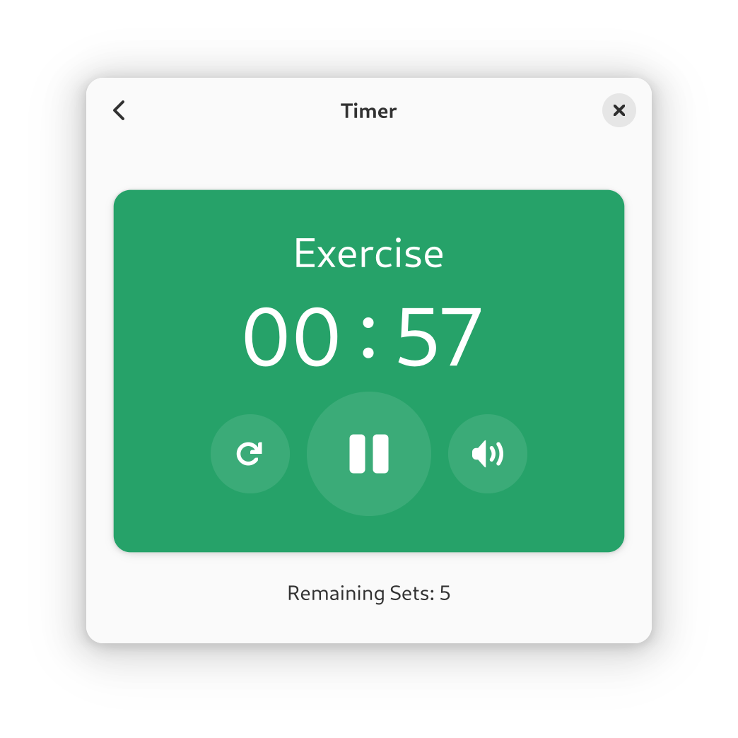 Exercise Timer